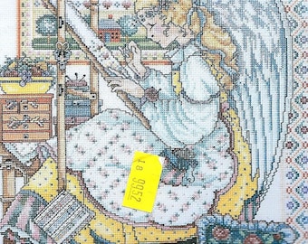 Design Works ANGEL of CROSS STITCH Kit 9952 Vintage Out Of Print, Sealed
