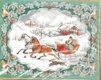 Bucilla NAAR GROOTMOEDERSHUIS We Go Xstitch Kit 1997, 8700