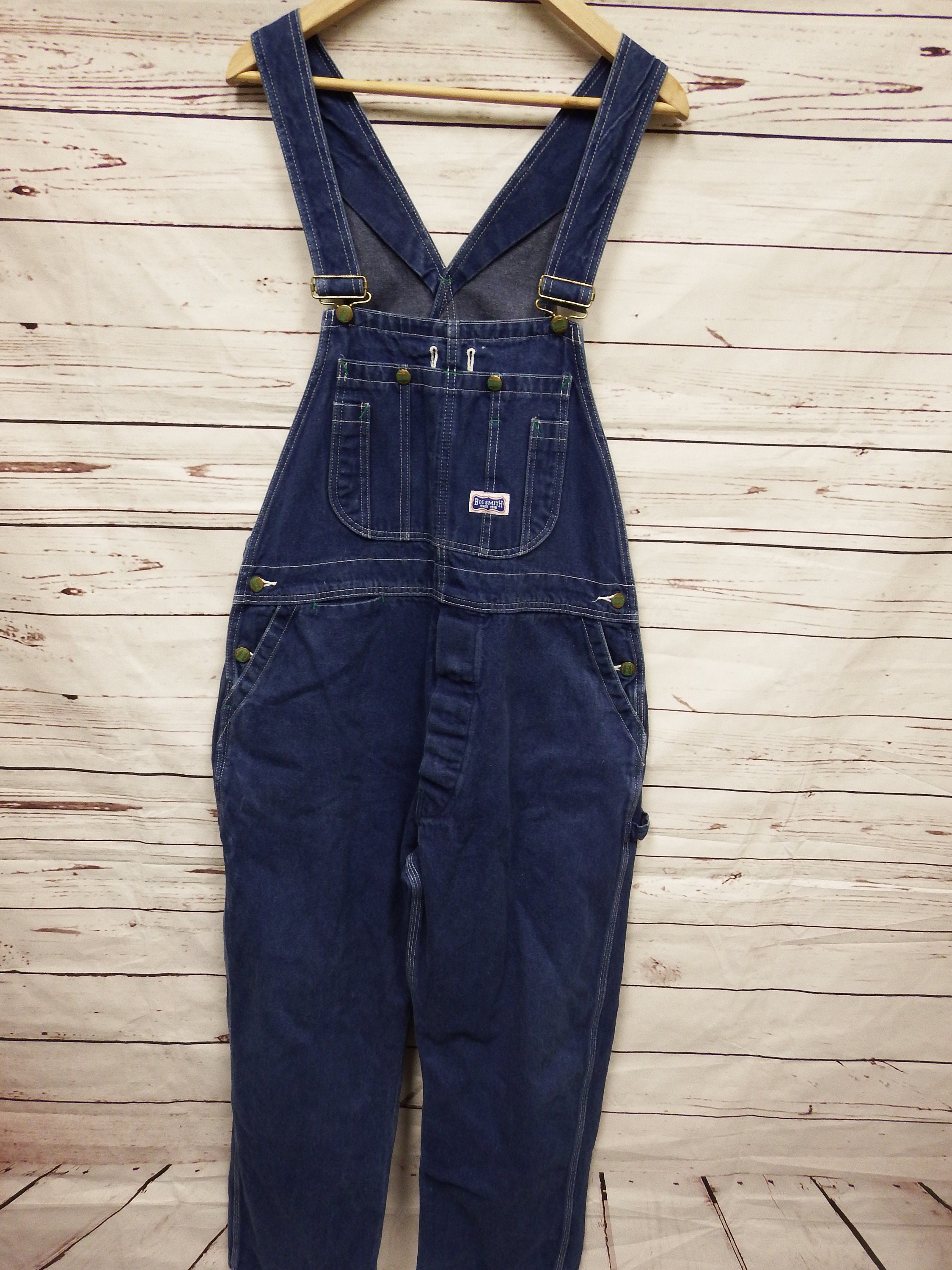 big smith overalls vintage overalls denim overalls women Etsy