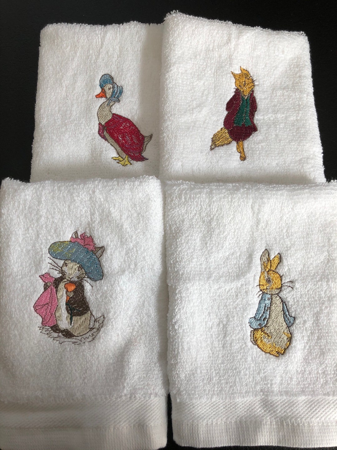 Peter Rabbit Face Cloth Collection - Etsy UK
