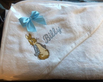 Peter Rabbit Badetuch mit Kapuze