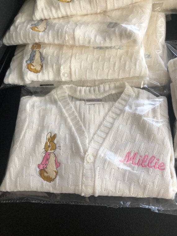 Peter rabbit knitted cardigan outlet