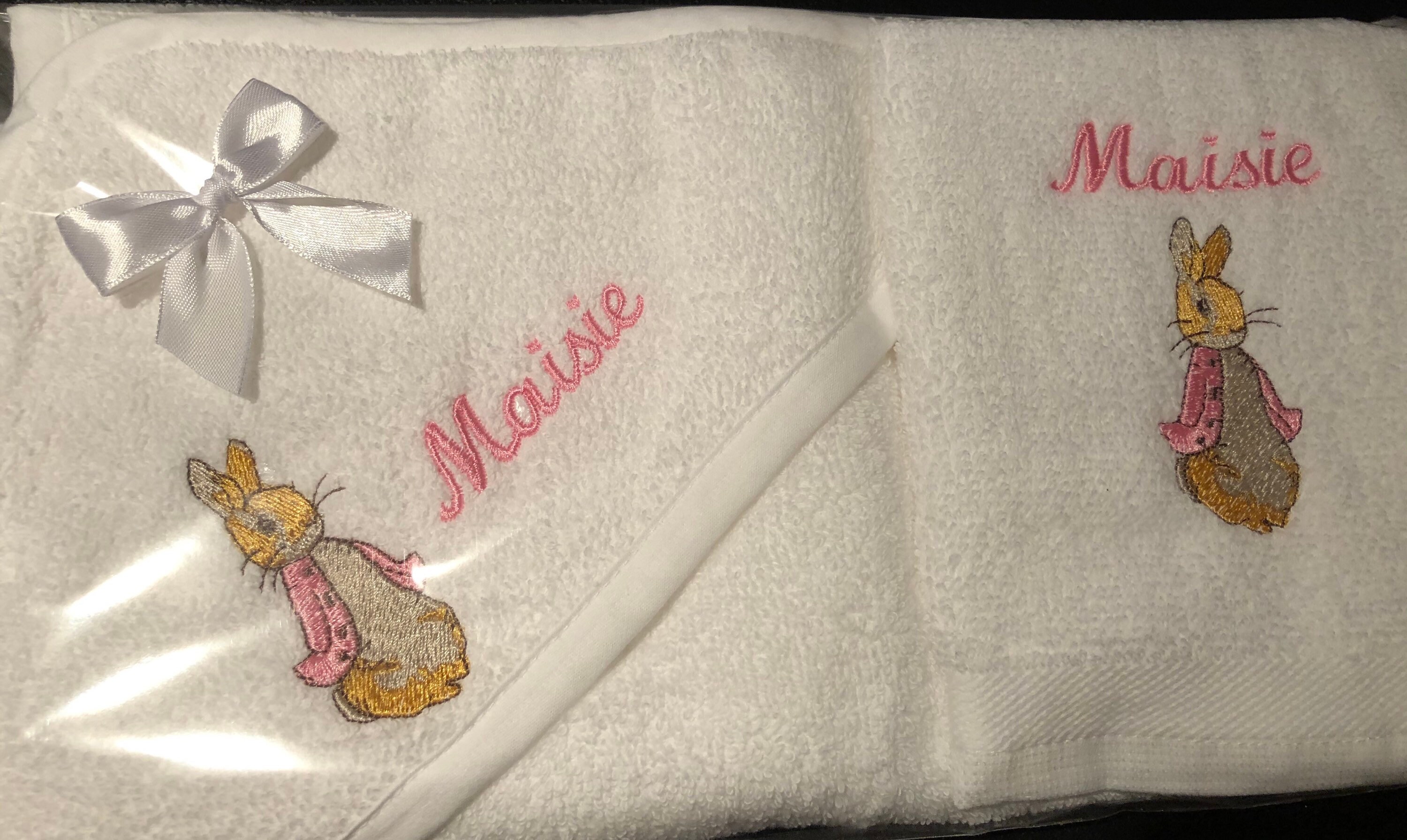 Peter rabbit hooded towel sale