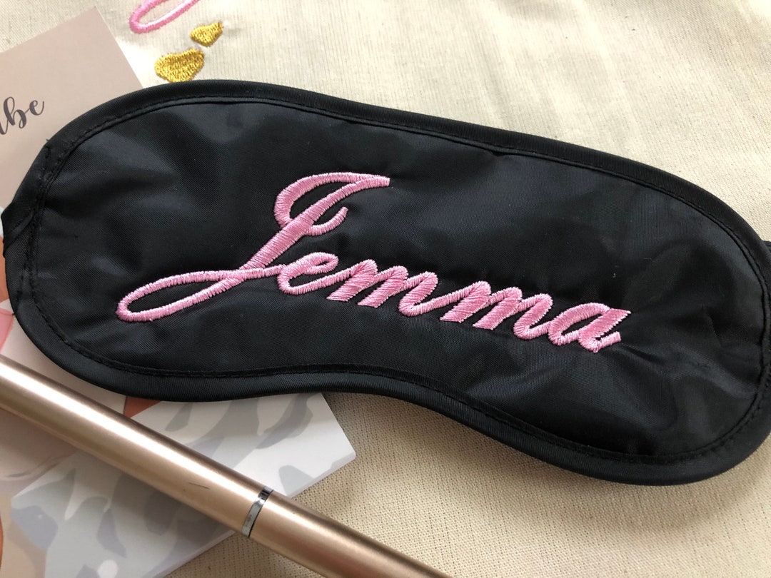Personalised Eye Mask/ Spa Eye Mask/ Hen Party/ Spa Day/ Birthday Eye