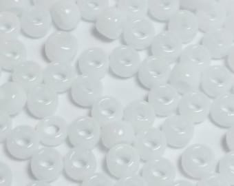 10g Opaque White TOHO Seed Beads - 8/0-41