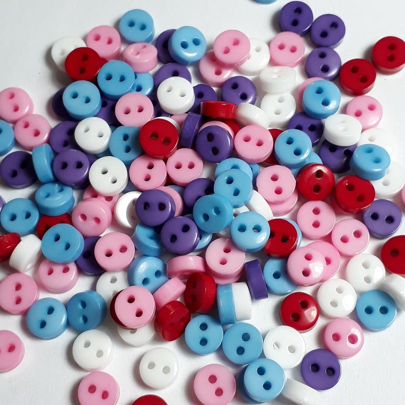 small sewing buttons
