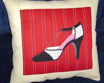 Oh So Coco - Applique Design - Shoe Pattern - Shoe Art - Painting Pattern - Shoe Applique - Home Decor DIY - Shoe Lover Gift