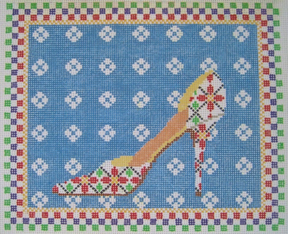 christmas waltz hand painted