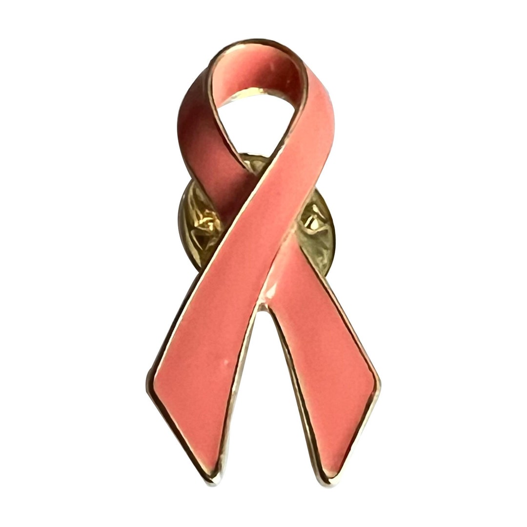 NEW Peach Awareness Ribbon Lapel Pin Endometrial - Etsy UK