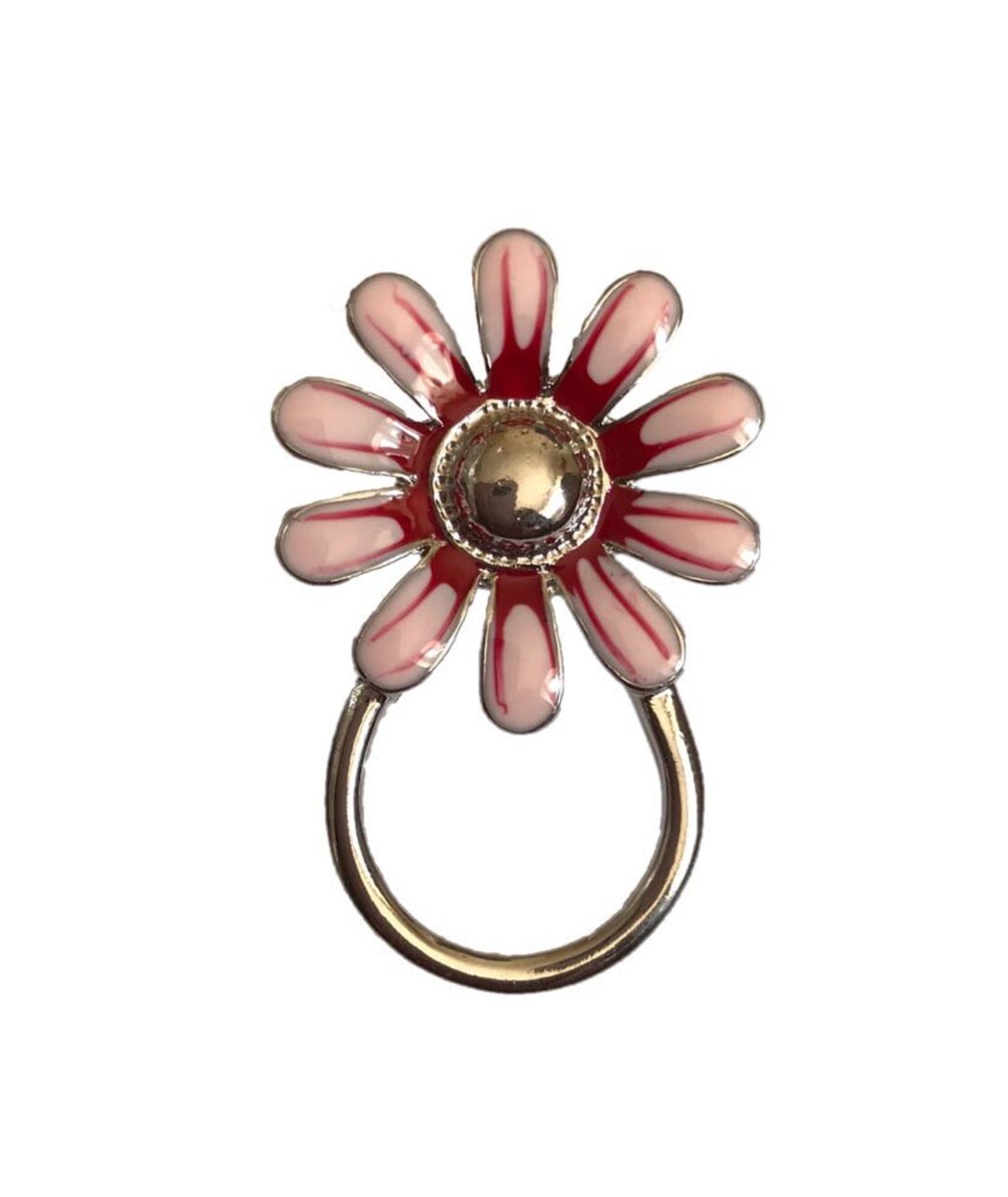 Pink & Red Flower Eye Glasses/spectacle Hanger Brooch Pin Holder Etsy