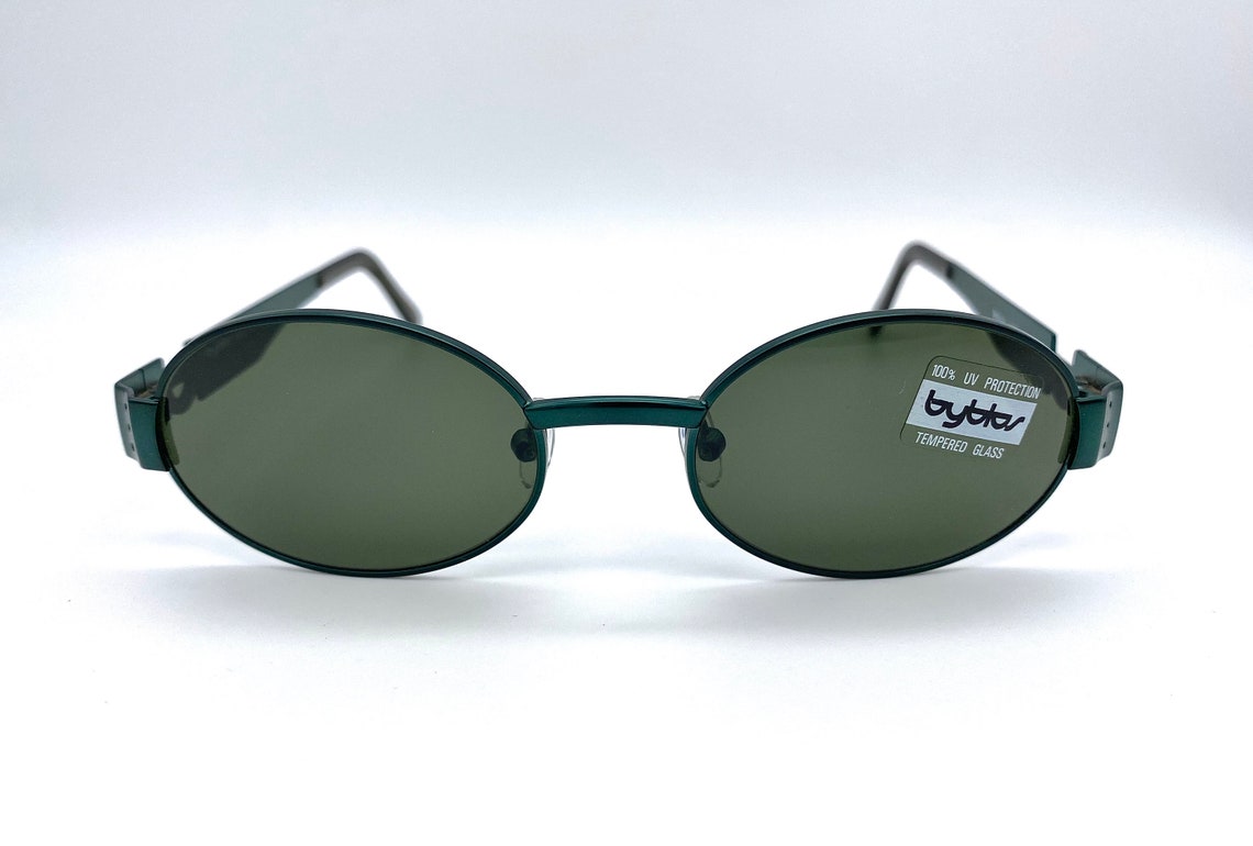 BYBLOS mod. B 634 S vintage Oval Sunglasses lenses Made in | Etsy