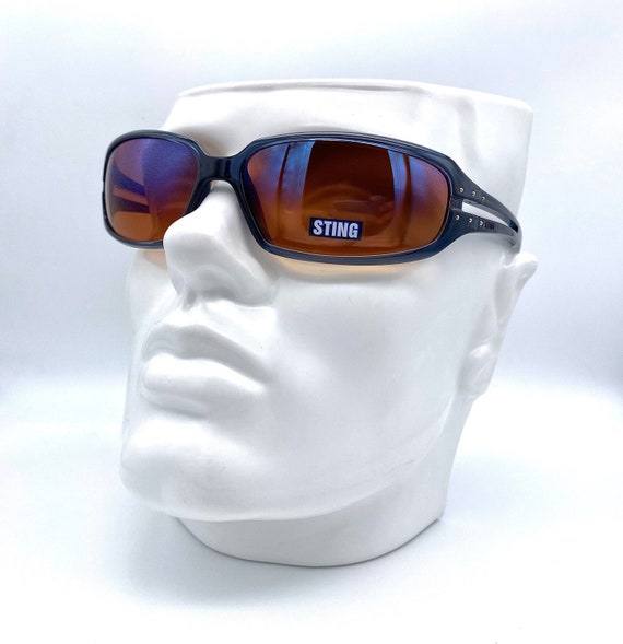 STING mod. SS6275 Wrap vintage Sunglasses Made in 