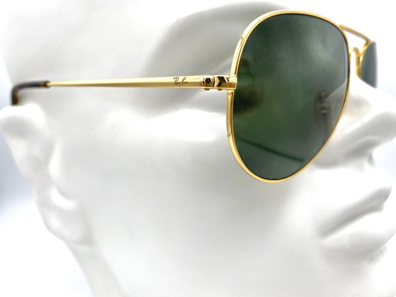 RAY BAN mod. RB 6489 aviator 58 mm vintage Gold S… - image 9