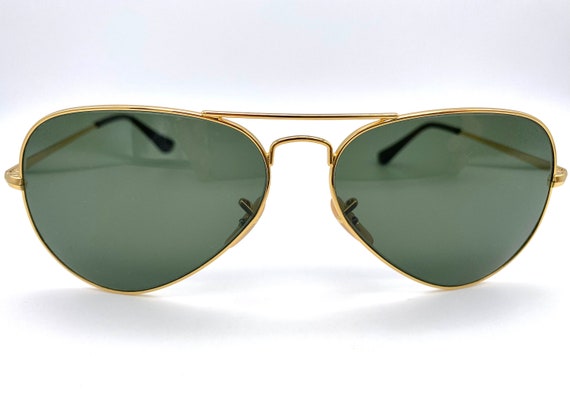 RAY BAN mod. RB 6489 aviator 58 mm vintage Gold S… - image 7