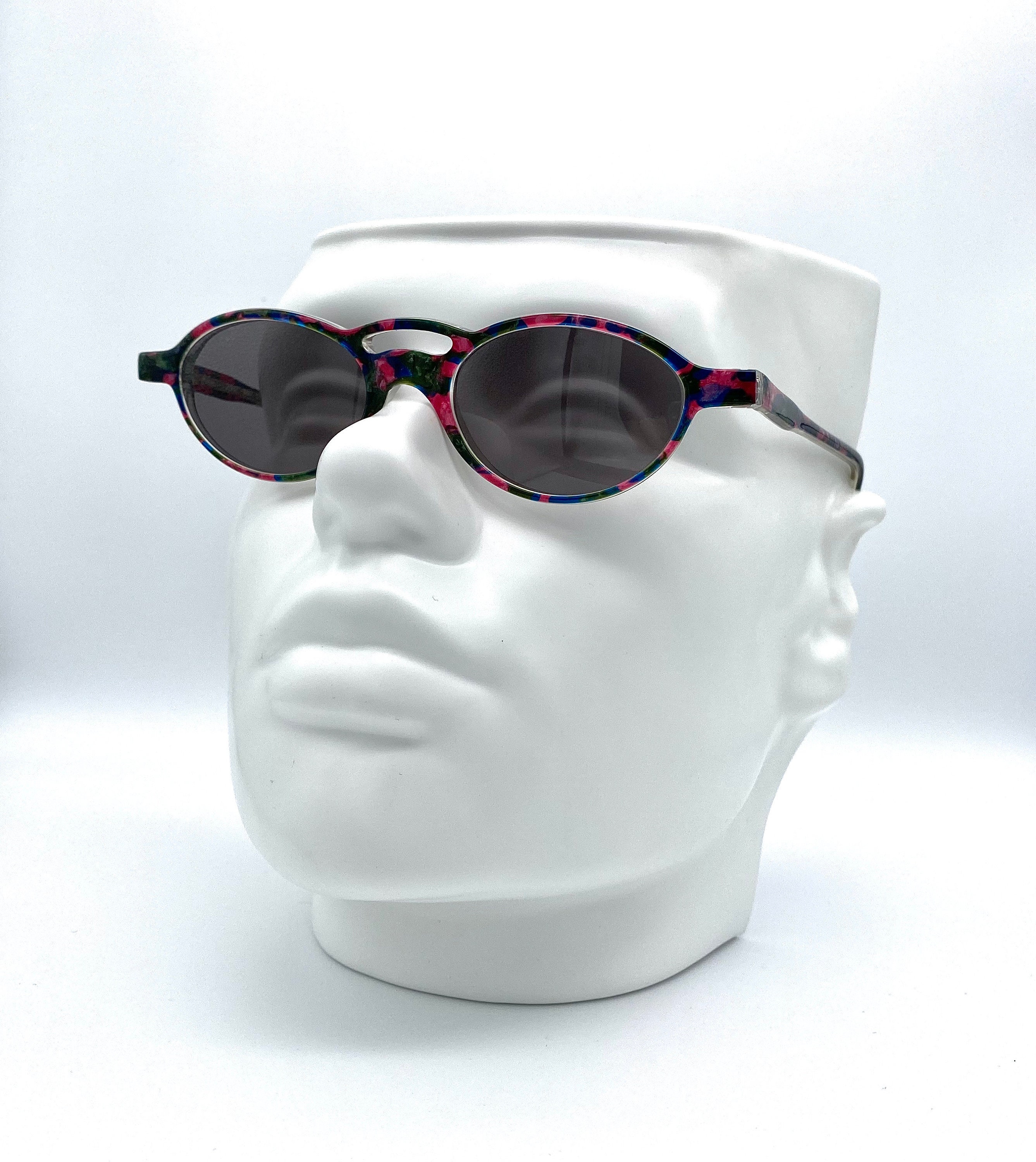 Germany 90\u2019S NOS 500 ZS vintage steampunk Sunglasses Made in W ESSENCE mod