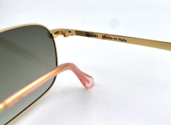 REPORTER mod. R129 vintage Rectangular Sunglasses… - image 8