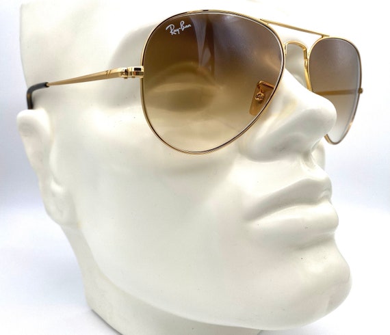 RAY BAN mod. RB 6489 aviator 58 mm vintage Gold S… - image 2