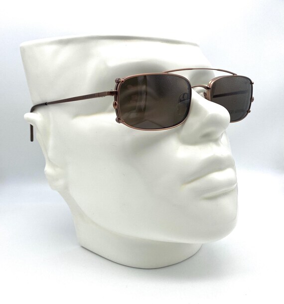 GIORGIO ARMANI Mod. 1047 Oval Clip Vintage Sunglasses Made in Italy 00 S Nos Etsy Canada