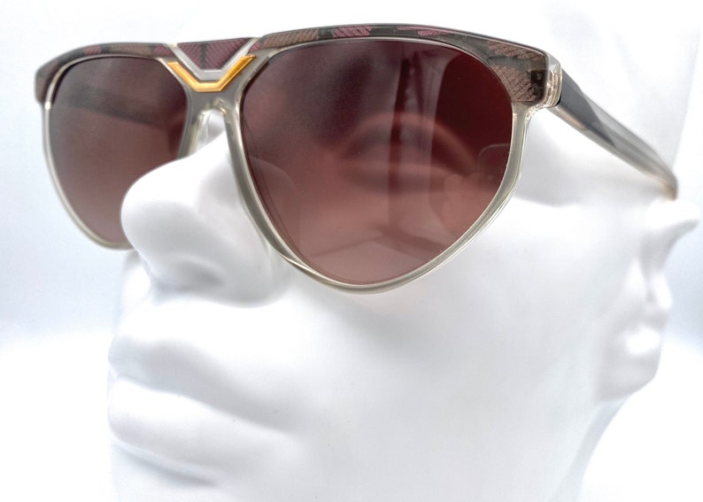 Germany 90\u2019S NOS 500 ZS vintage steampunk Sunglasses Made in W ESSENCE mod