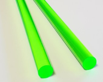 Acriglas® Neon Green Fluorescent Acrylic Sheet