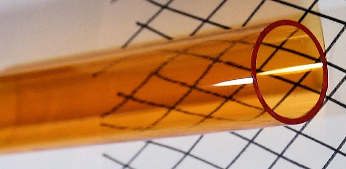 2 OD x 1 3/4 ID x 12 Long Clear Amber Translucent Acrylic Plexiglass Lucite Tube 2 Inch Diameter 2 OD x 1 3/4 ID x 12 Long Clear Amber Translucent Acrylic Plexiglass Lucite Tube 2 Inch Diameter