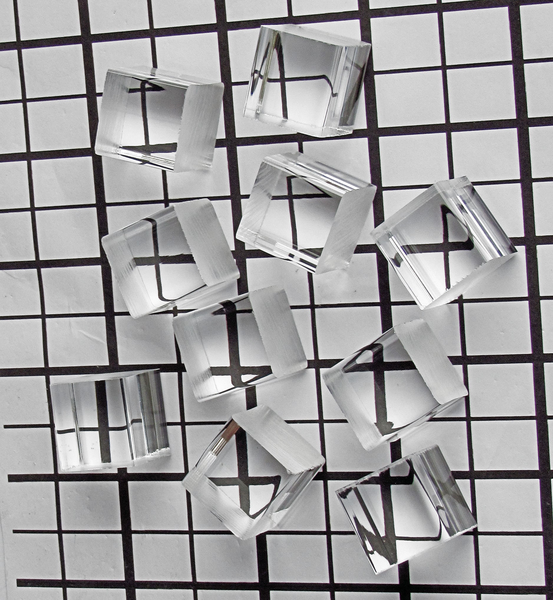 1-1/4 x 4' Medium Wall Square Clear Plastic Tube | VisiPak 1-1/4 x 4' Medium Wall Square Clear Plastic Tube | VisiPak