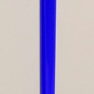 1” Diameter x 12&quot;, 18&quot;, 24&quot; or 36&quot; Long BLUE Clear Translucent Acrylic Plexiglass Lucite Rod - Round Bar