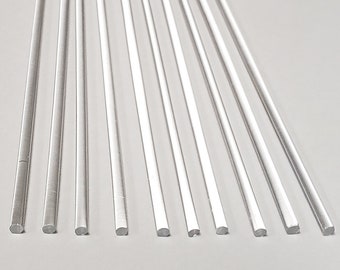 9pcs 6mm Dia 13 Long Clear Acrylic Plexiglass Plastic Rod 9pcs 6mm Dia 13 Long Clear Acrylic Plexiglass Plastic Rod