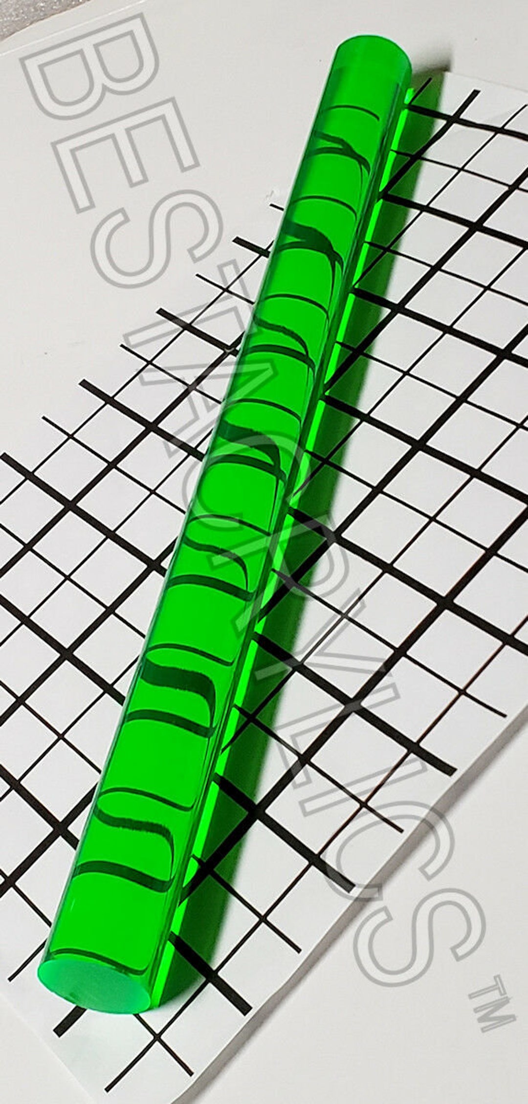 thumbnail image 2 of 36" Clear Acrylic Rod – 1 Inch Diameter, Extruded PMMA, Made In USA 2 of 3