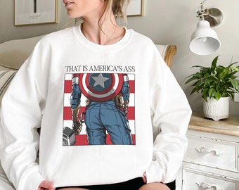 Captain America Hoodie - Etsy