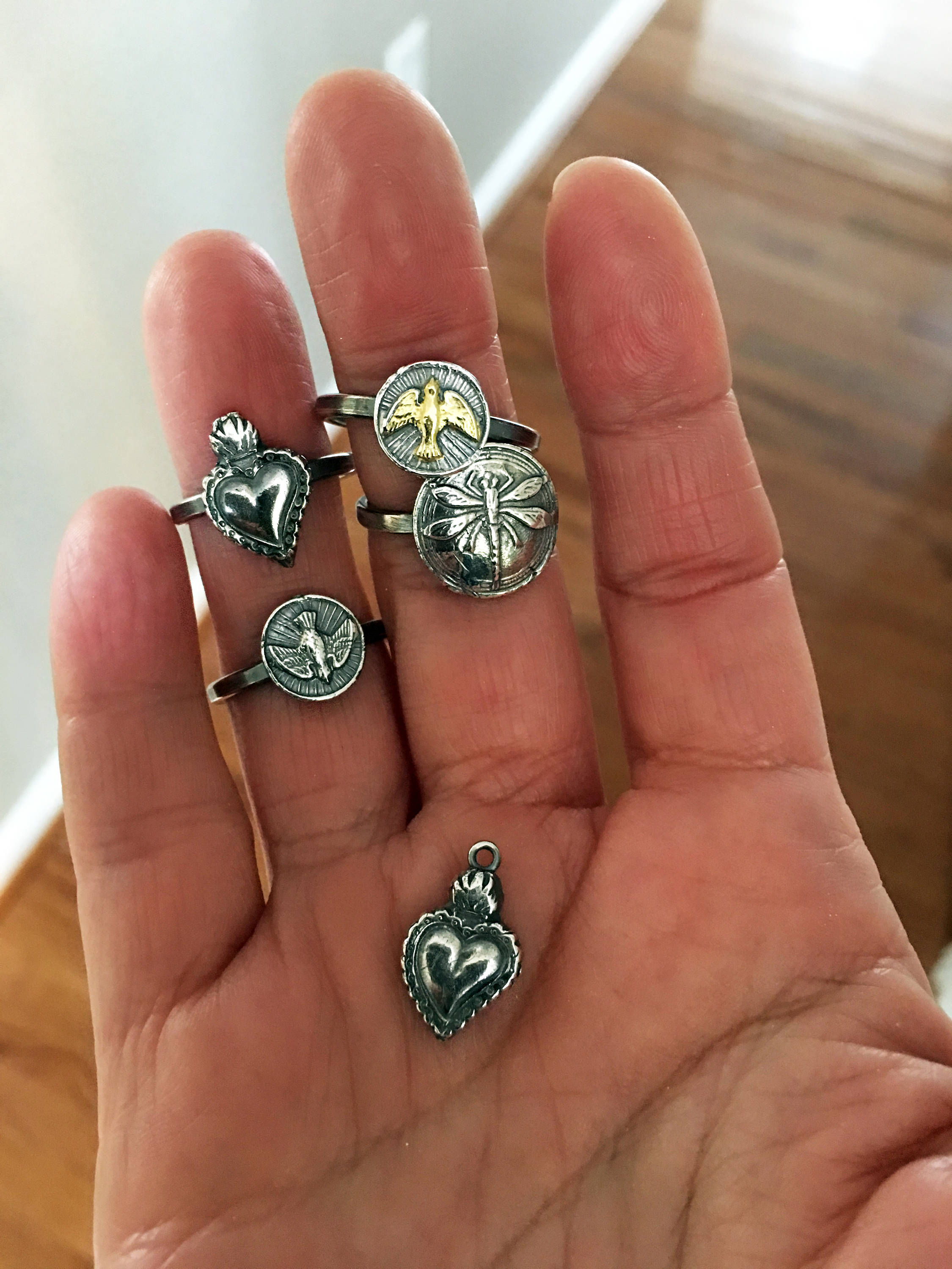 Holy Spirit Ring/ Silver Dove Ring/ Christian Ring/ Peace Etsy