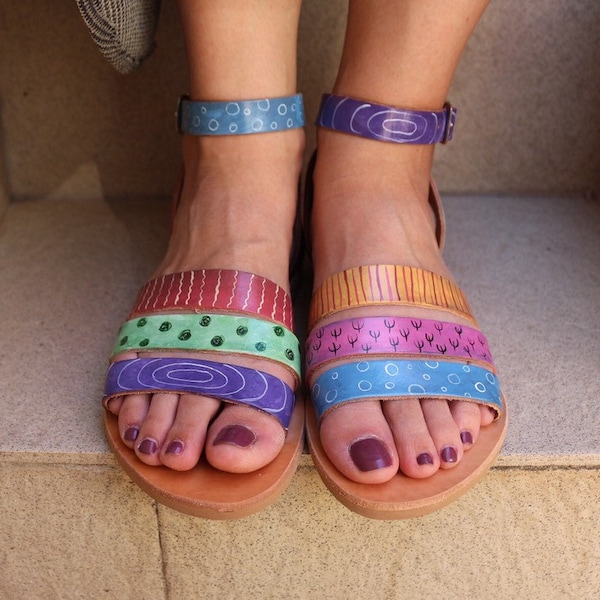 unusual ladies sandals