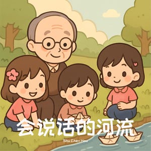 The Talking River 会说话的河流 | Chinese Kids eBook 中文儿童故事电子书 | Magical Tale About Nature, Courage & Change