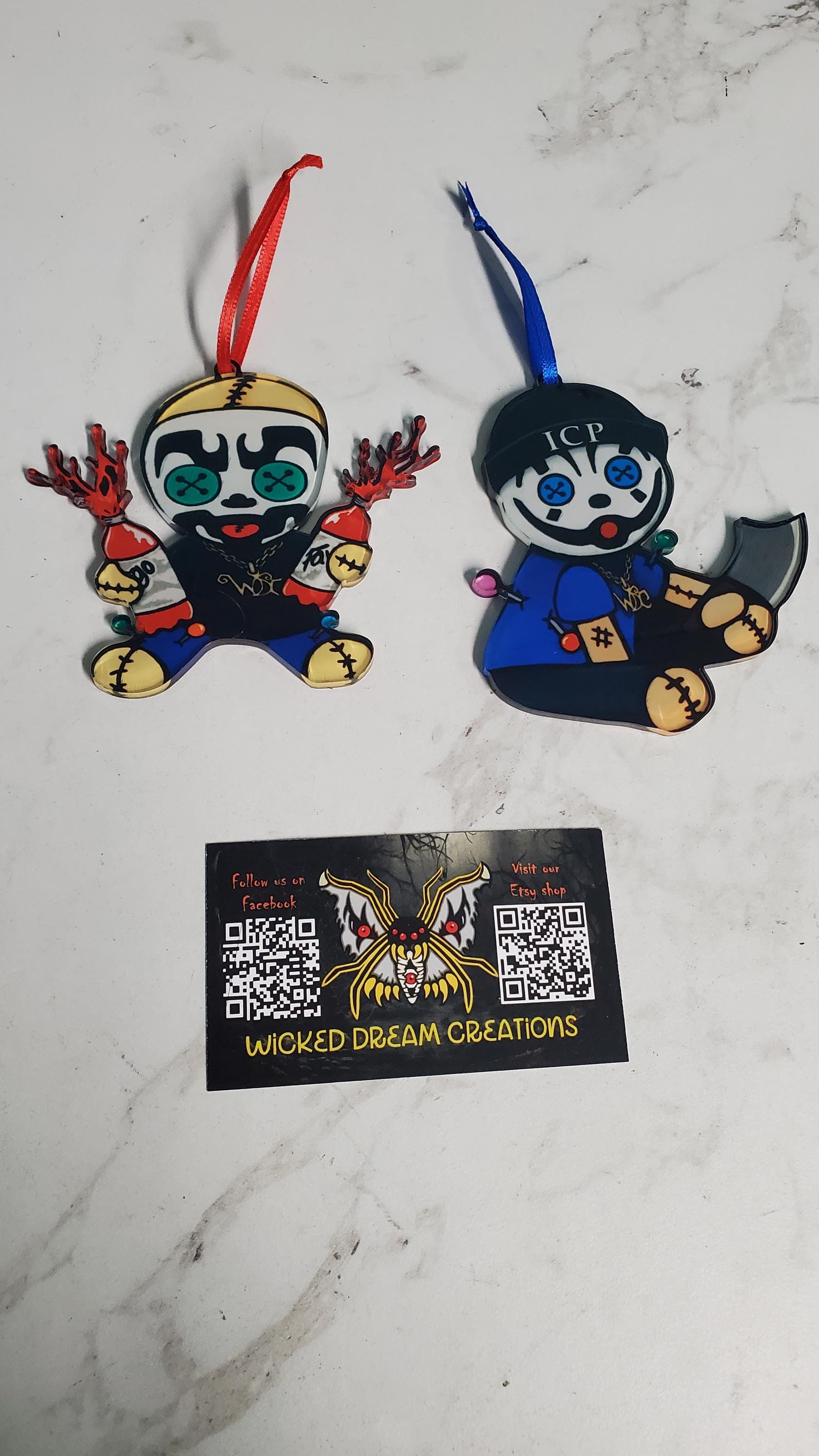 Insane Clown Posse Ornaments - Etsy