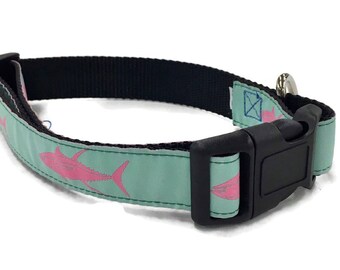 dog collars with fish design