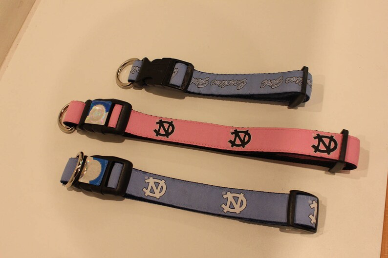 University of North Carolina UNC Dog Collar Etsy