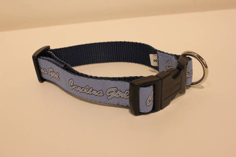 University of North Carolina UNC Dog Collar Etsy