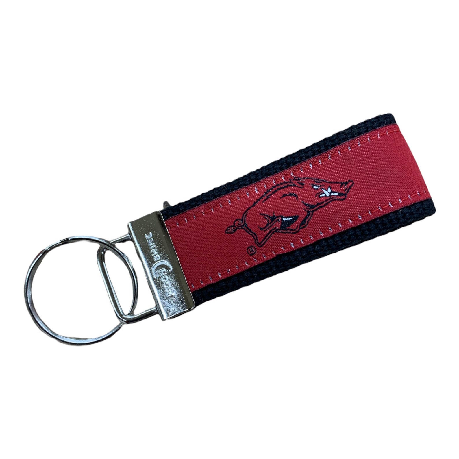 Web Key Chain University of Arkansas Razorbacks Web Keychain | Collegiate Accessory ...