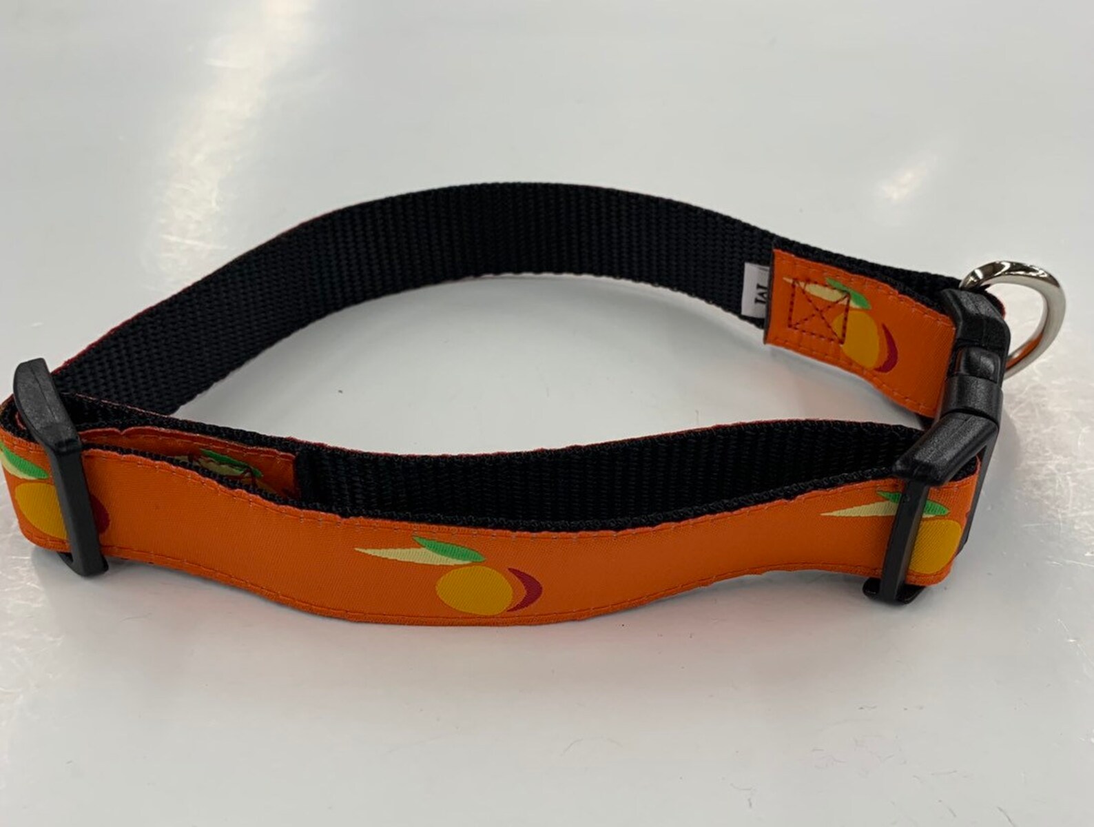 Peach Dog Collar Etsy