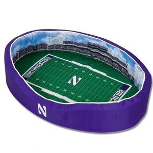 Northwestern University Wildcats Athletic Dog Jersey With N-Cat Design