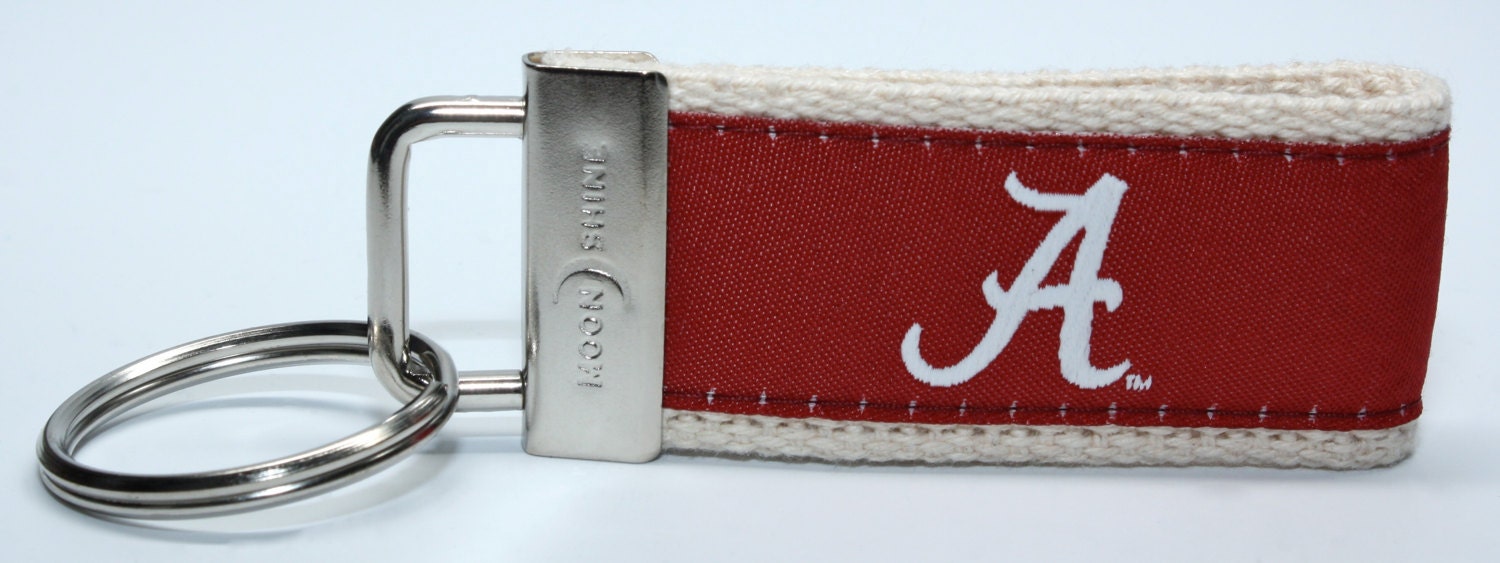 Mygamedaystore Alabama Crimson Tide Keychain Carabiner Domed Charm