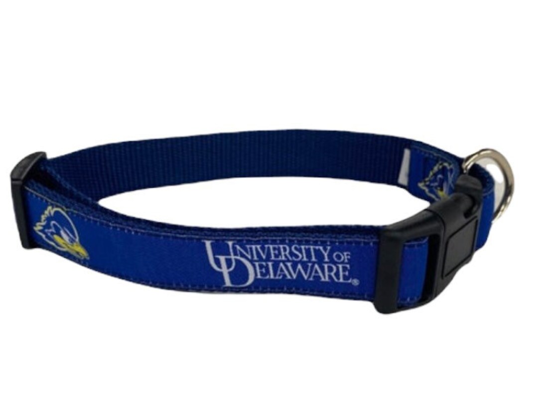 University of Delaware Dog Collar Etsy