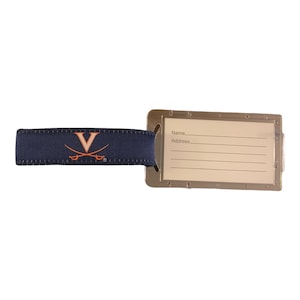 University of Virginia UVA Luggage Bag Tag
