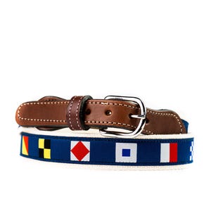 Nautical Flag Belt - Etsy display picture 1