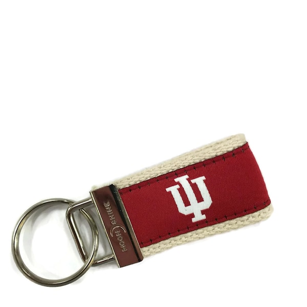 Indiana University web fob key chain