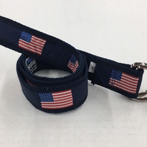 USA Flag American Flag D Ring Belt - Etsy