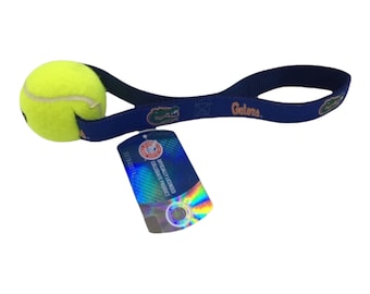 Officially Licensed Florida Gators Dog Toy | University of Florida Pet Toy | Made in USA