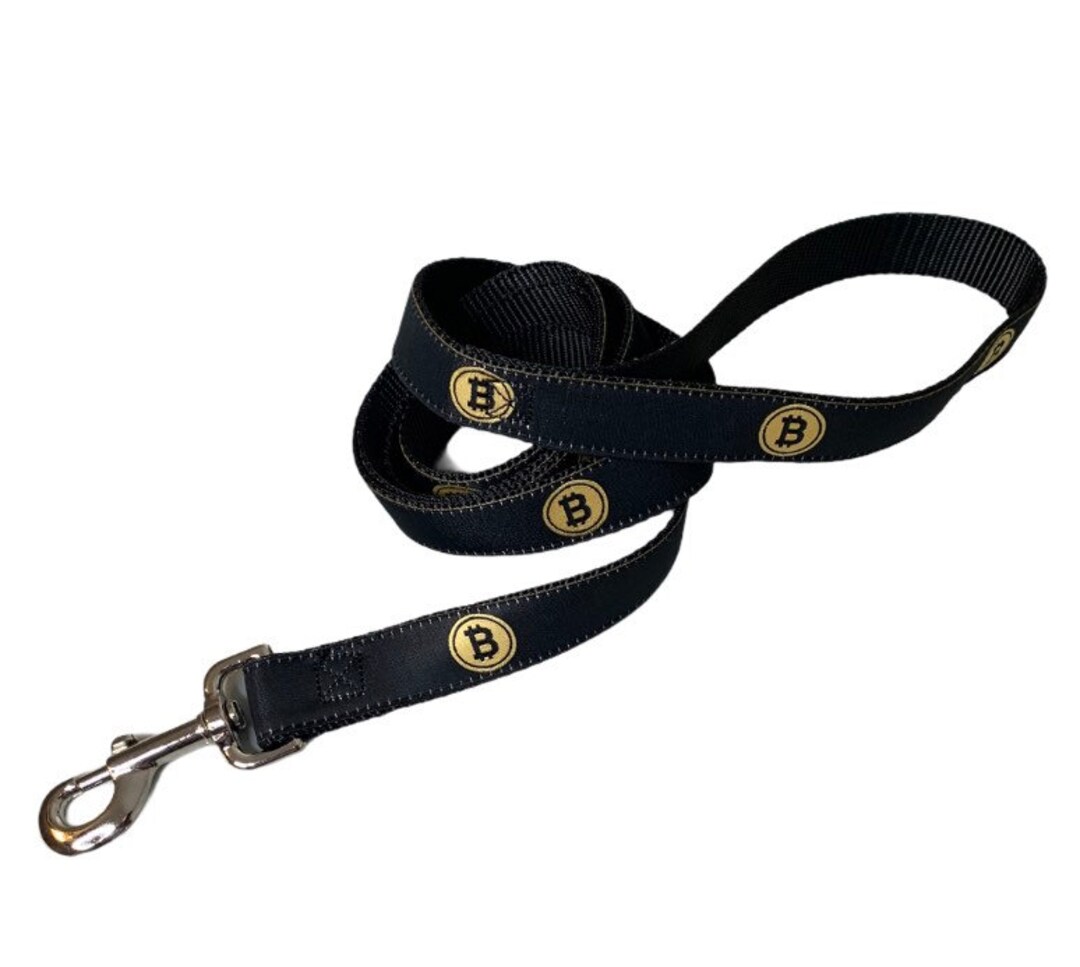 Bitcoin Dog Leash HODL Your Dog to the Moon. - Etsy