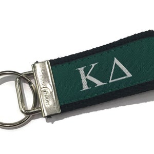 Griego Cartas surtidos de 19 Sorority Web Key Chain Fobs Oficialmente Licenciados Accesorios Griegos.