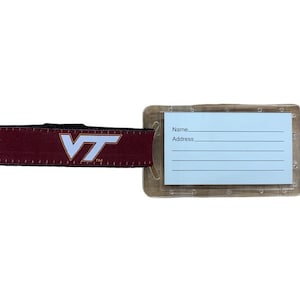 Virginia Tech Hokies Luggage Bag Tag